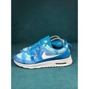Nike Air Max Thea Print Blue Tie Dye Women’s 10 Running Shoes 599408-401